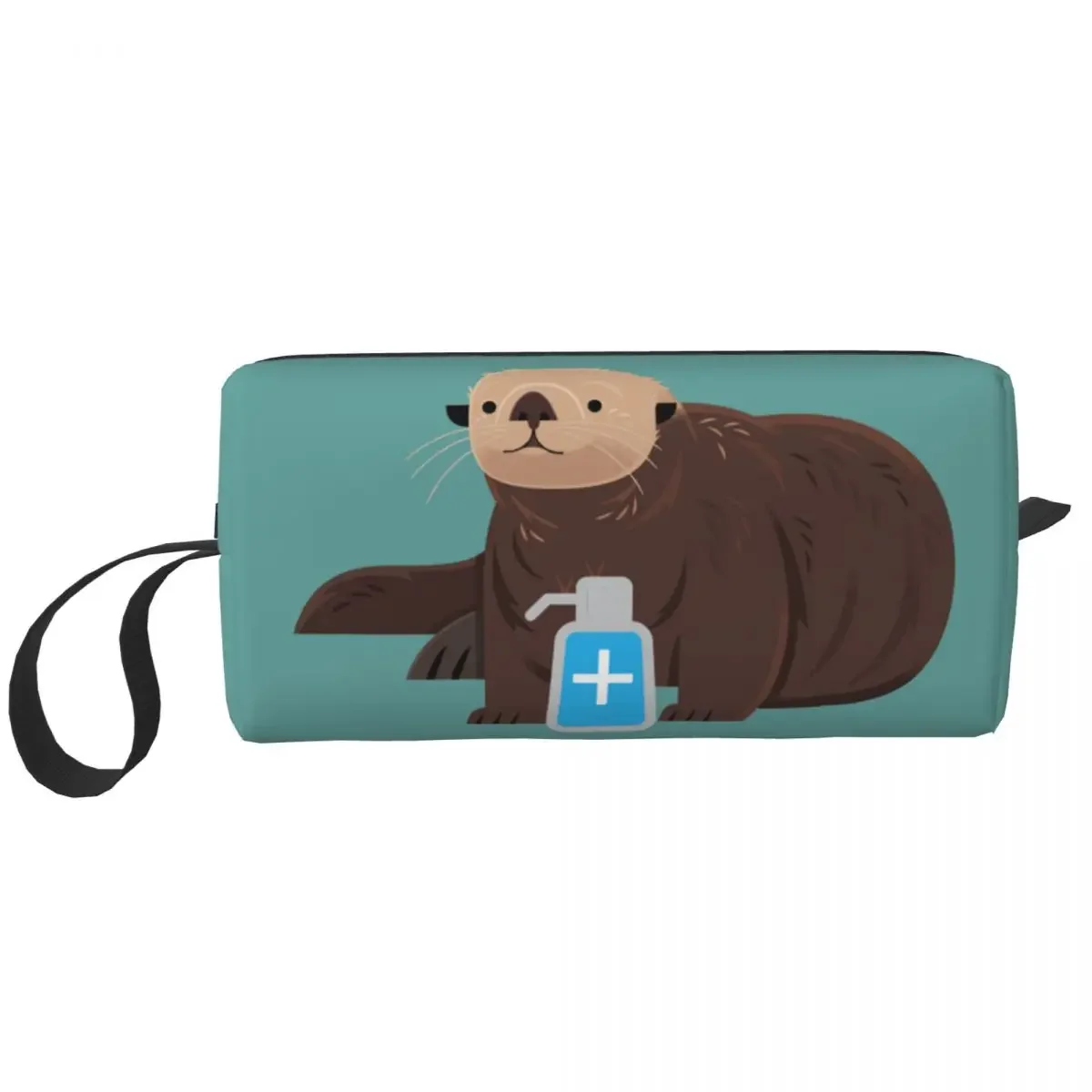 

Индивидуальная женская косметичка с вырезом, дорожный косметический Органайзер, модная женская косметичка с животными