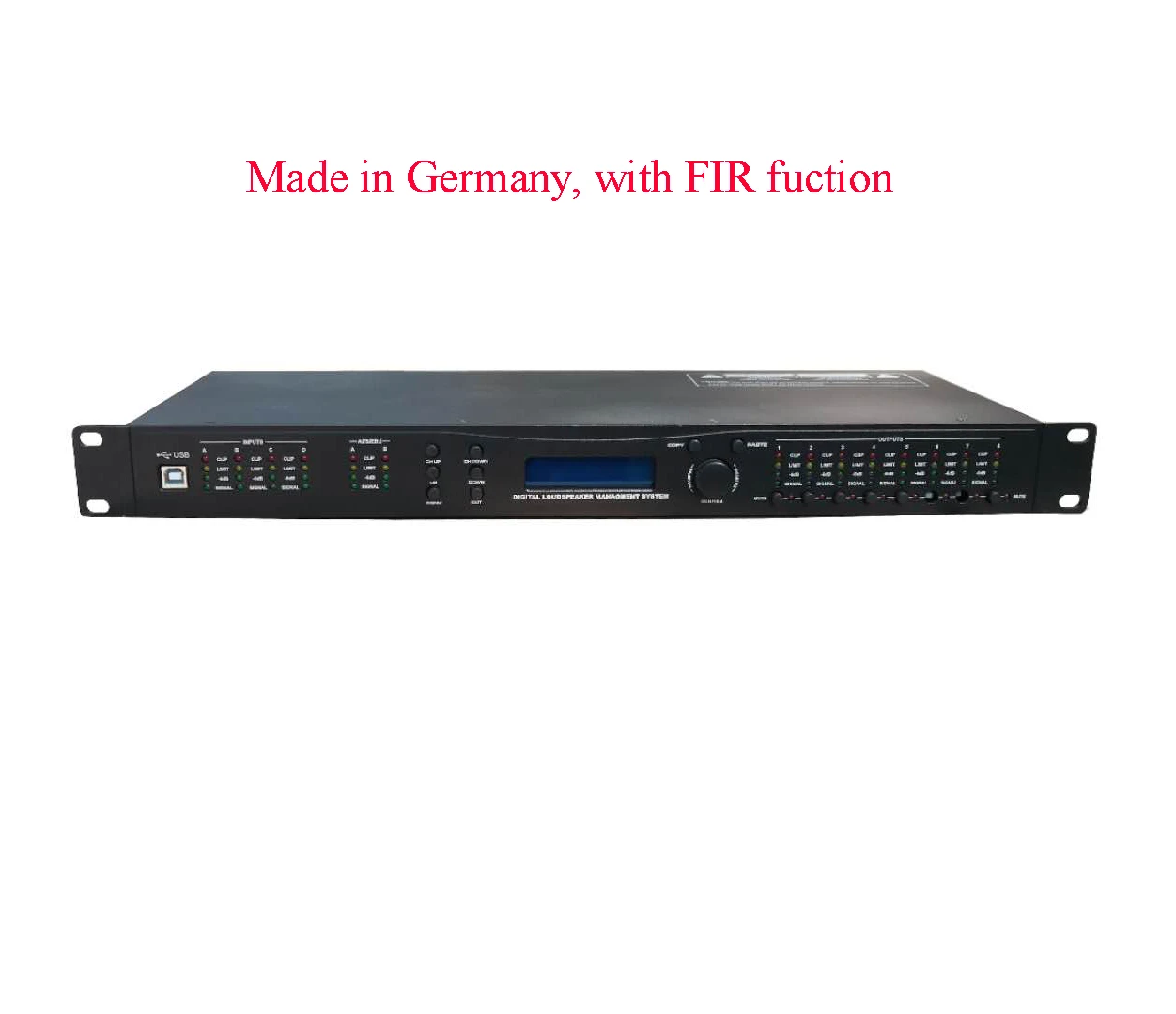 

Admark driverack звуковой процессор DSP, сделано в германии