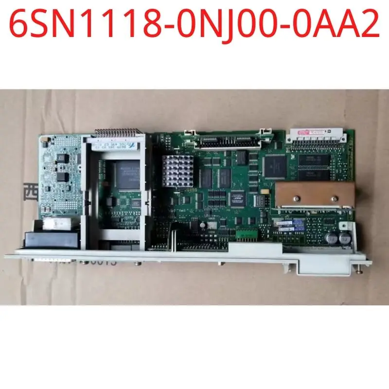 

used Siemens test ok real 6SN1118-0NJ00-0AA2 SIMODRIVE 611 universal digital Control Unit, 1-axis, resolver, analog setpoint int