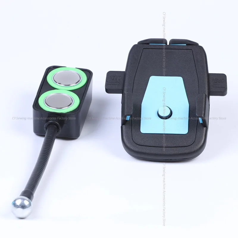 

360 ° ударопрочная швейная машина универсальный держатель телефона с сильным двойным магнитом фиксированный телефон вращающийся зажим Lockstitch