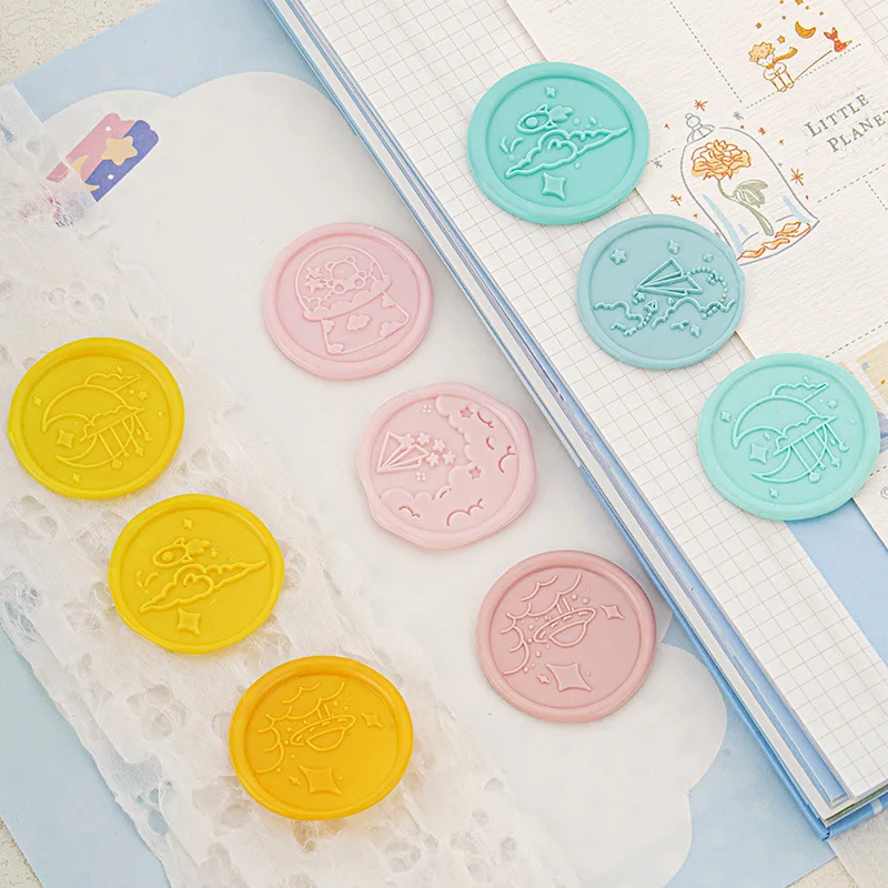 

Cute Paper Aircraft Wax Stamp Mini Series Brass Fine Carved Fire Seal DIY Envelope Sealing Wax Stamp