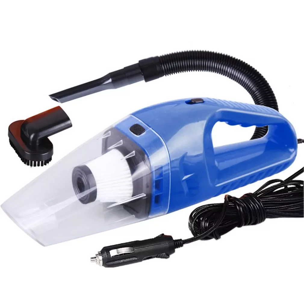 Купи Mini 12V 120W Power Wet and Dry Dual-use Super Suction Handheld Car Vacuum Cleaner Detachable HEPA Filter за 2,172 рублей в магазине AliExpress