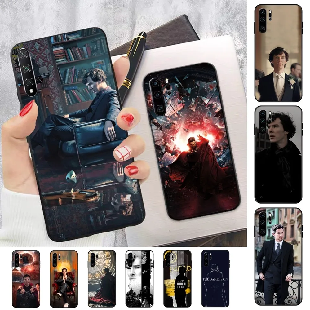 B-Benedict Cumberbatch Phone Case For Huawei P 8 9 10 20 30 40 50 Pro Lite Psmart Honor 70 Mate 20lite