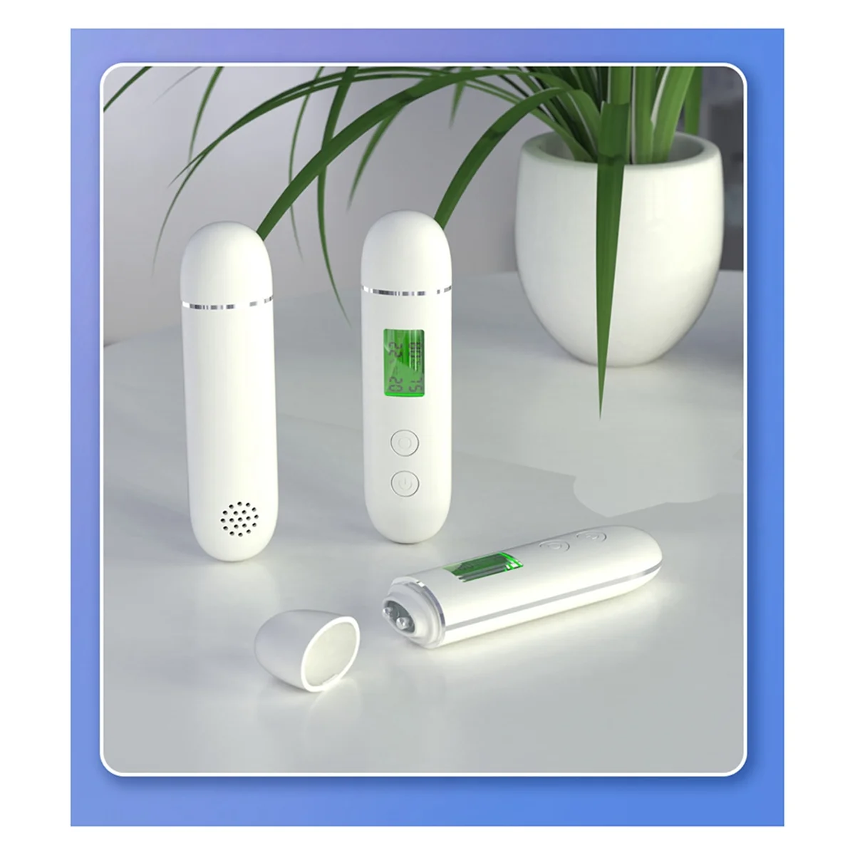 Флуоресцентный анализатор кожи влажности и содержания масла в воде щеках для