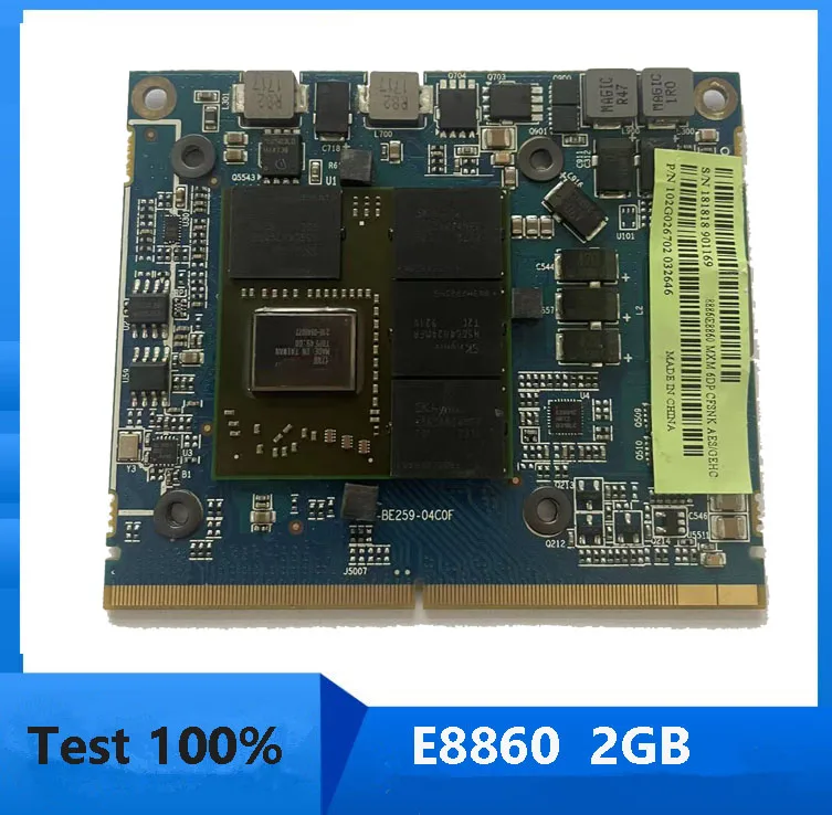 

Original E8860 E 8860 216-0846077 All In One Machine Embedded Video Graphics Card MXM 3.0 Type A Design