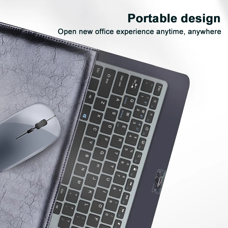 2 4G Bluetooth-совместимая Беспроводная клавиатура мышь Combo Slient игровая для Macbook Pro