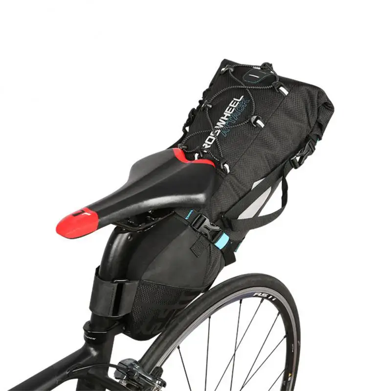 

Bike Bag Waterproof Large Capacity Bicycle Saddle Bag Cycling Foldable Tail Rear Bag MTB Road Trunk Bikepacking Bike Accessories