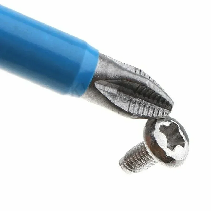 12 шт. нескользящие наборы отверток PZ1/PZ2/PZ3 для дрели магнита S2 отвертка из