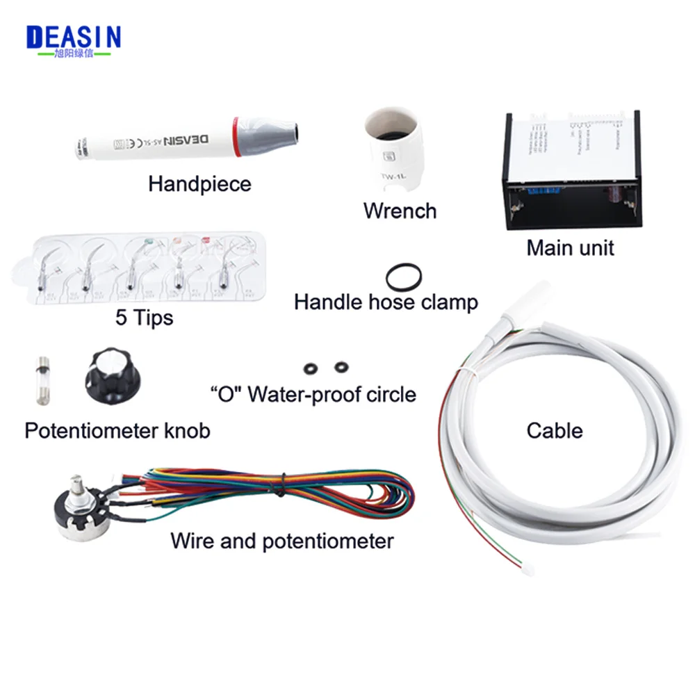 L9 Встроенный светодиодный пьезокавитрон Den tal Ультразвуковой скалер Портативный