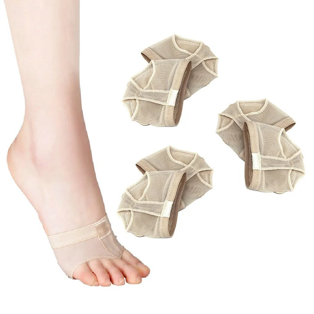 

Pads Dance Footwomen Toe Pad Forefoot Ballet Shoes Metatarsal Thongs Half Paw Belly Paws Lyrical Cushion Thong Ofsole Feet Socks