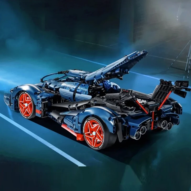 IM.MASTER 9807-2 1:10 MOC technrc гоночный спортивный автомобиль строительные блоки кирпичи