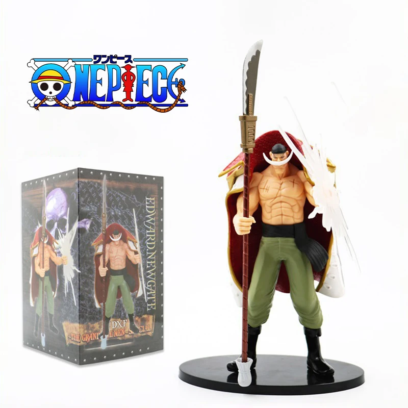 

One Piece Anime Action Figures Toys White Beard Edward Newgate Shf Movable Collectible Model Decoration Gifts For Children Boy