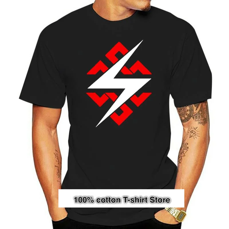 

Camiseta negra con Logo de la leyenda del Rock para hombre, camiseta de talla grande S, M, L, Xl, Xxl, Xxxl