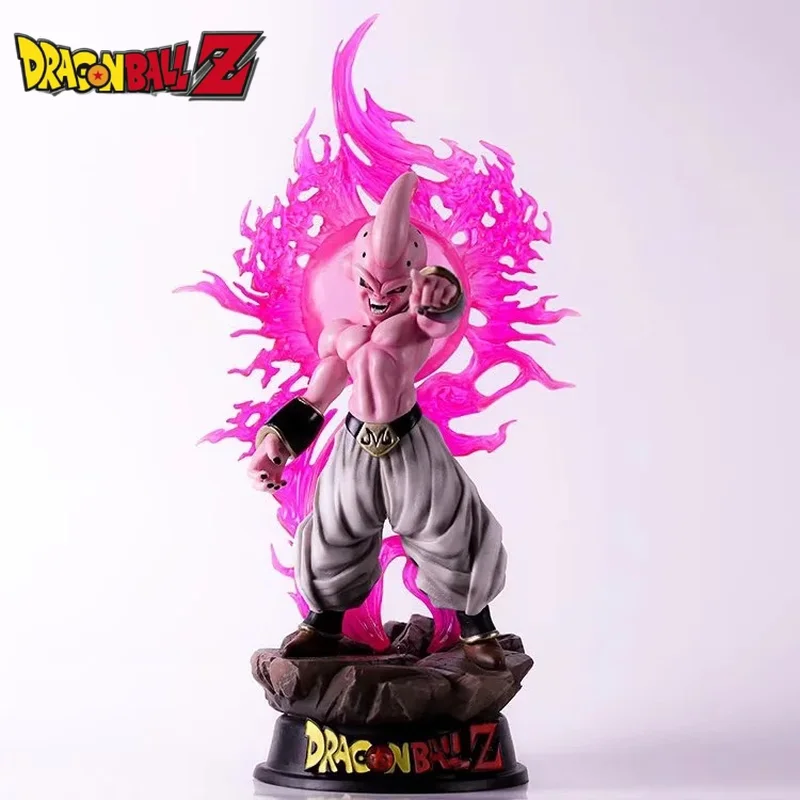 

Abbildung Majin Dragon Ball Buu Anime Buu Boo PVC Action-figuren LED Licht Sammeln Modell Puppe Majinboo Figur Spielzeug Kinder