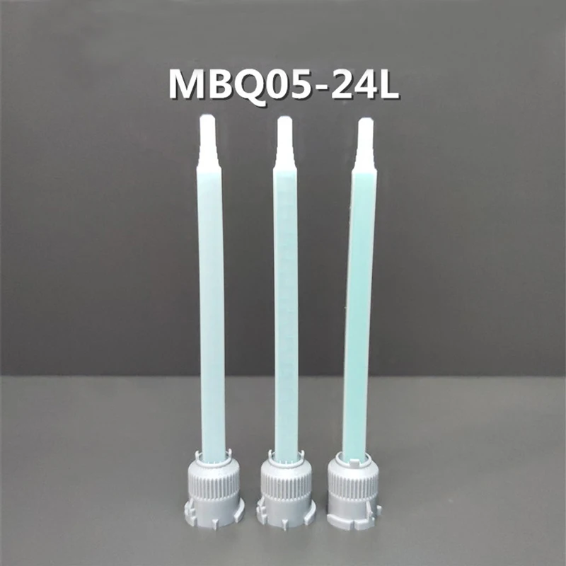 50 шт. зеленые квадратные статические насадки для смешивания клея