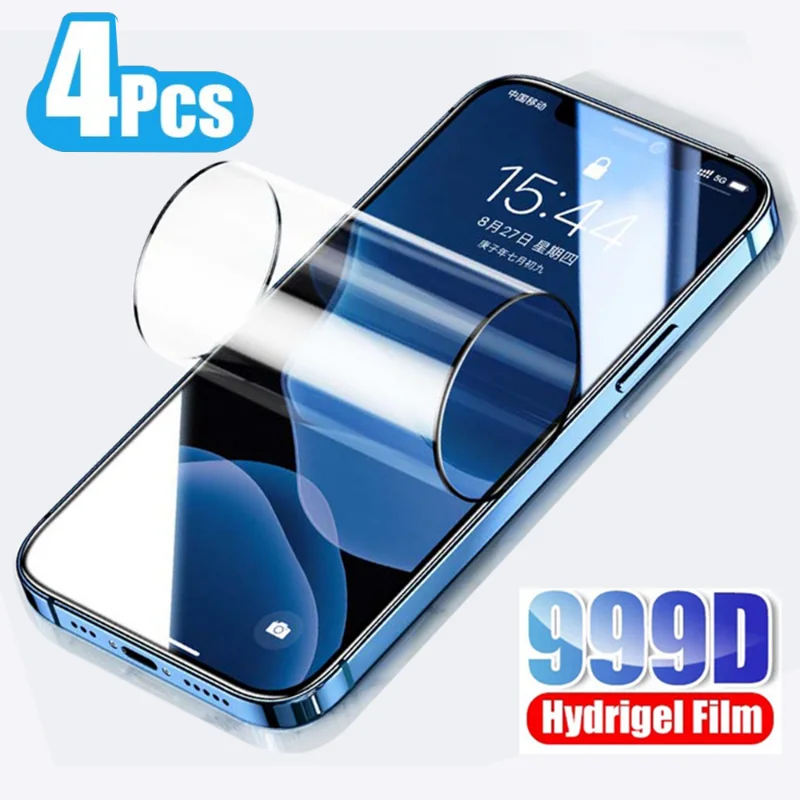 

Гидрогелевая пленка для iPhone 14 Plus 13 12 Pro Max 11 XR XS X 7 8 SE 2 3 Mini