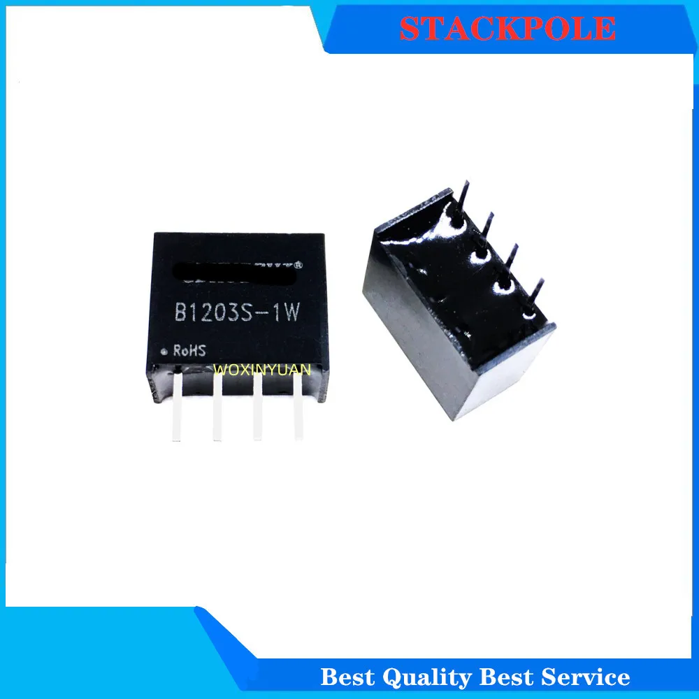 

2PCS B1203S-1W B1205S B1205S-1W B1209S-1W B1212S-1W B1212S B1215S-1W B1224S-1W [ 1W series power module converter ]
