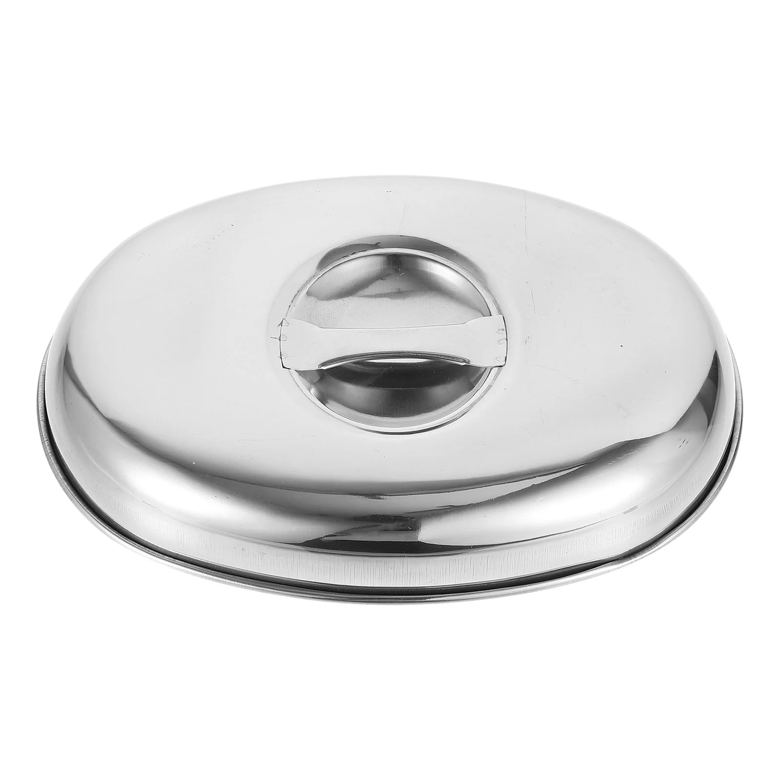 

Cover Domelid Griddle Basting Melting Grill Stainless Dish Pot Steaming Steel Lids Round Covers Hood Cheese Steak Replacement
