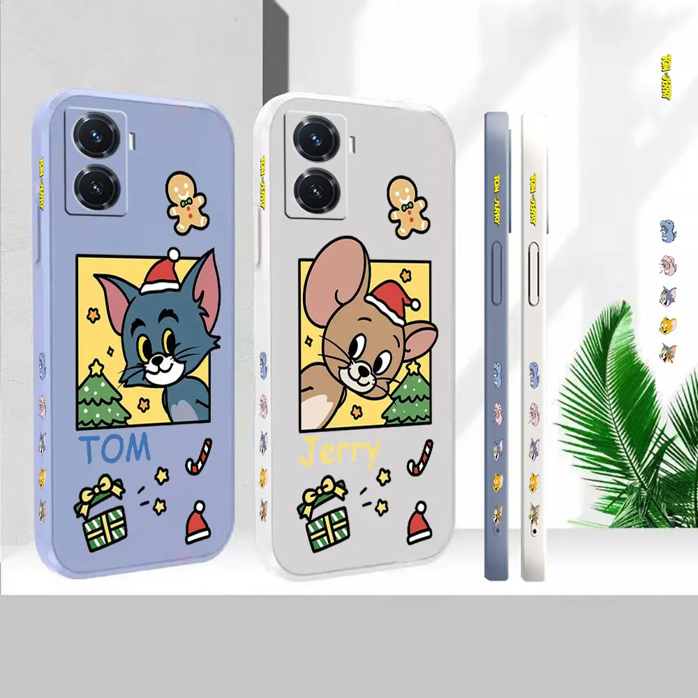 

Case For VIVO Y93 Y85 Y83 Y77E Y77 Y76S Y73S Y71T Y66 Y55S Y53S Y52S Y51S Y50 Y35 Y33S Y31 Y30 Anime Tom And Jerry Cover Funda