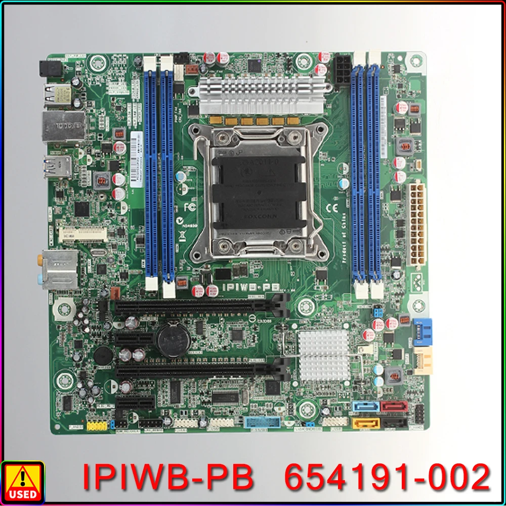 

100% Tested Working For HP IPIWB-PB X79 motherboard 2011-pin MATX small board 654191-001 ECC