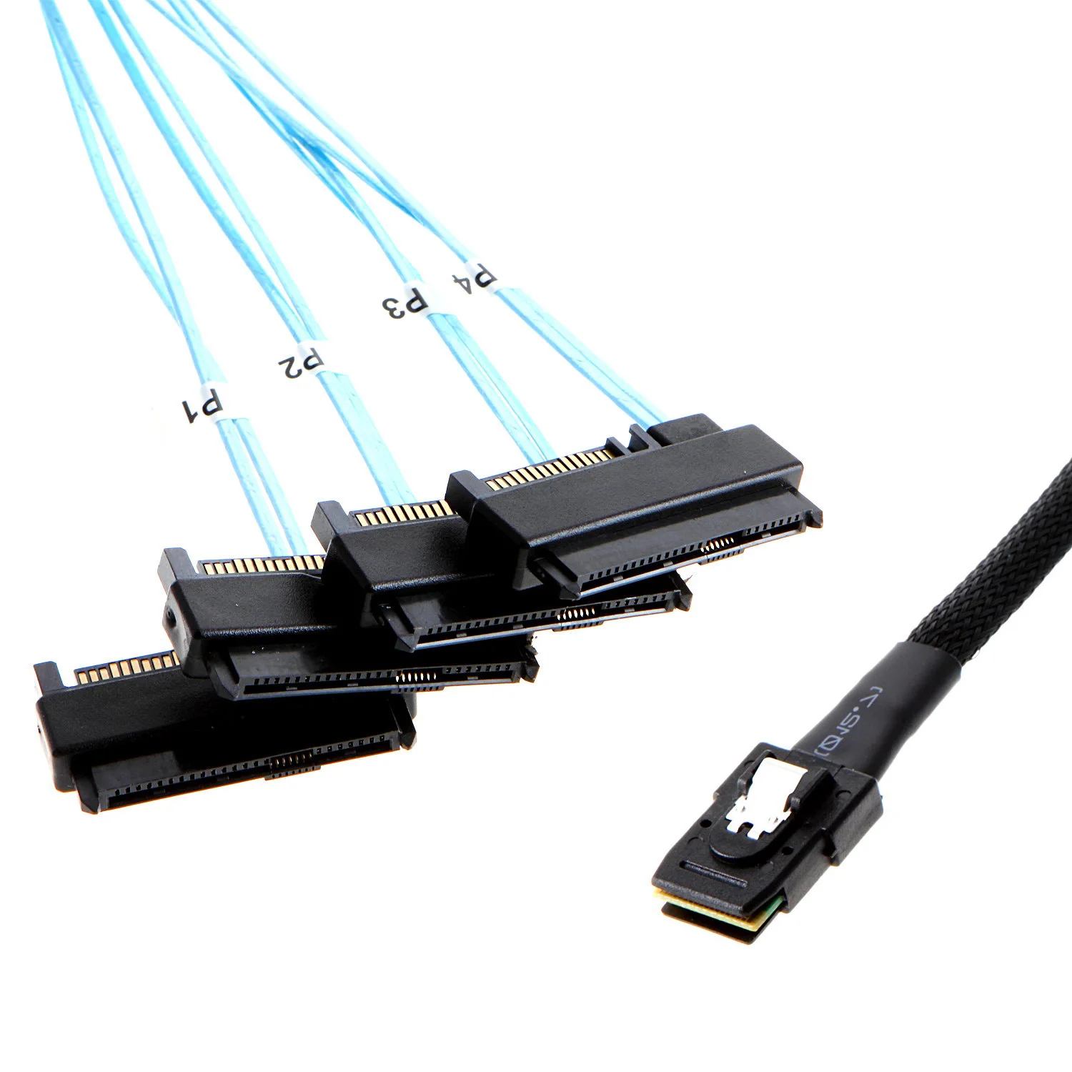 Для 4 SFF-8482 Target и SATA Cable SAS Disk Mini SFF-8087 Host |