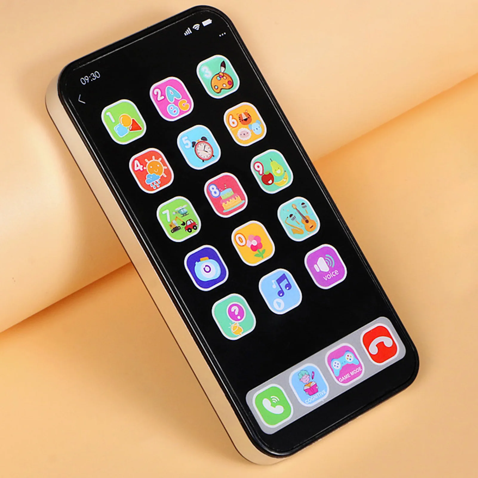 Игрушечный телефон для малышей, игрушечный сотовый телефон для малышей 3-6,  обучающая искусственная игрушка для мальчиков и девочек, имитация  светильник кой | AliExpress