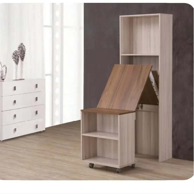 Стол для экономии места на заказ складной стол учебы и ноутбука с книжными