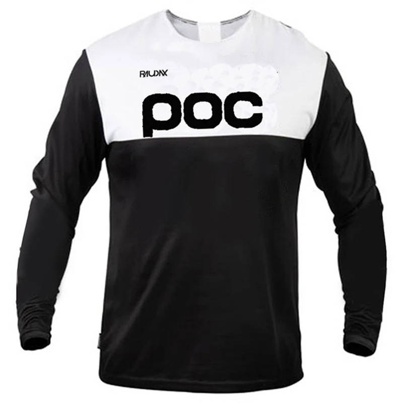 

2023 Men Motorcycle Mountain Team Downhill Jersey MTB Offroad DH Bike Motorcycle Shirt Short Sleeve T-shirt Mountain Jersey Bike