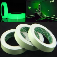 3mroll luminous tape wall sticker self adhesive pet 101525mm warning tape in dark fluorescent emergency sticker wallpaper
