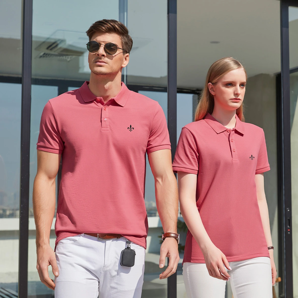 

Dudalinas 2022 marca camisa polo dos homens de alta qualidade novos camisas polo dos homens de negócios roupas masculinas bordad
