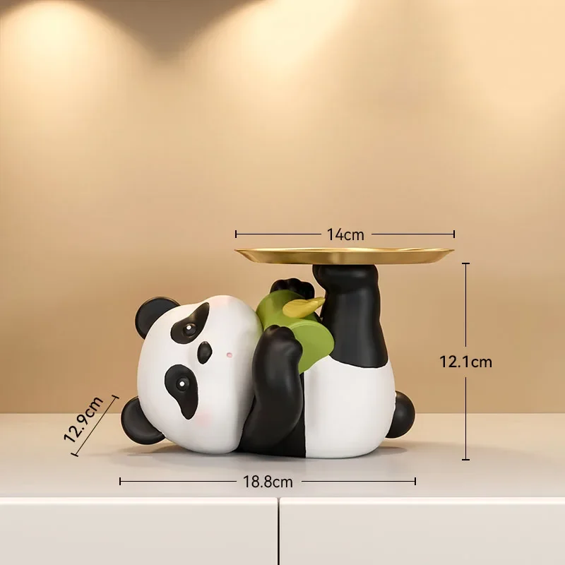 Серьги-подставки в виде панды для гостиной и ванной