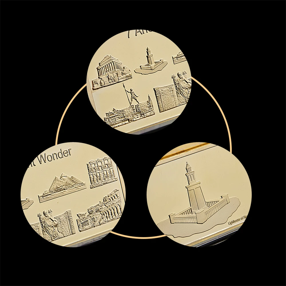 7 старинный Волшебный сувенир античная копия памятная монета старой культуры