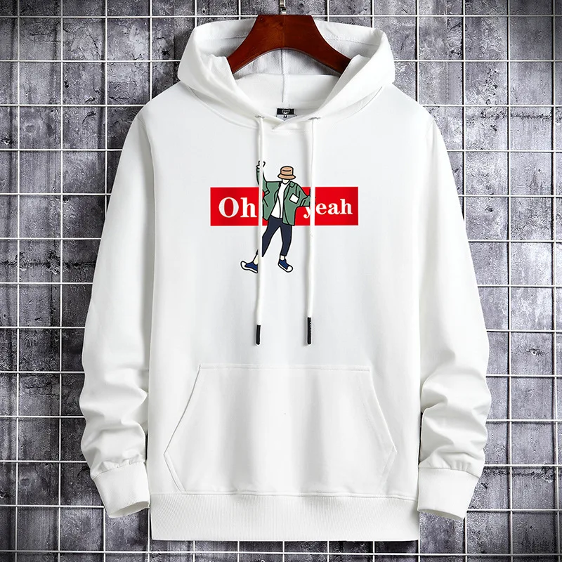 

New in Sweatshirts Anime Men Clothing Fashion Men Hoodie Harajuku Streetwear Y2K Clothes Oversized Hip Hop Casual Cotton Hoodie