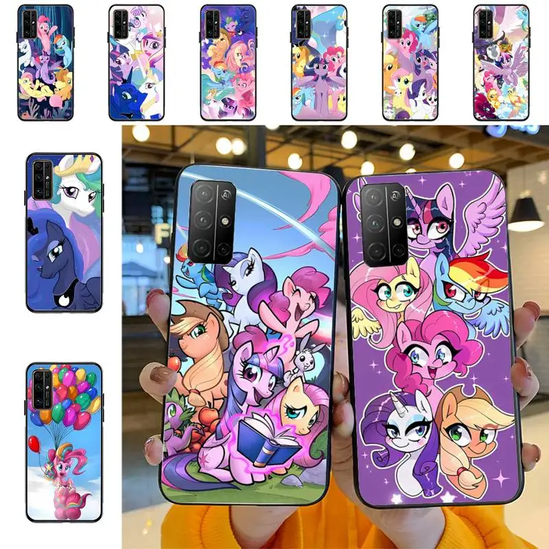 

M-My L-Little P-Pony Phone Case For Huawei Honor 10 lite 9 20 7A pro 9X pro 30 pro 50 pro 60 pro 70 pro plus