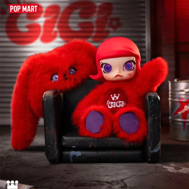 Фото POP MART MOLLY X YUQI 1/8 Фигурка из серии коллаборации, оригинальная игрушка в закрытой упаковке, загадочная коробка, милые куклы, аниме-фигурка, подарок №1