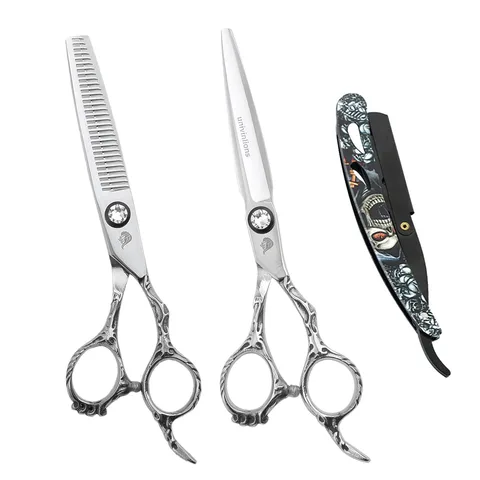 Японские Парикмахерские ножницы 440C, профессиональные ножницы для стрижки волос, инструменты высокого качества для салона, парикмахера, 6 дюймов