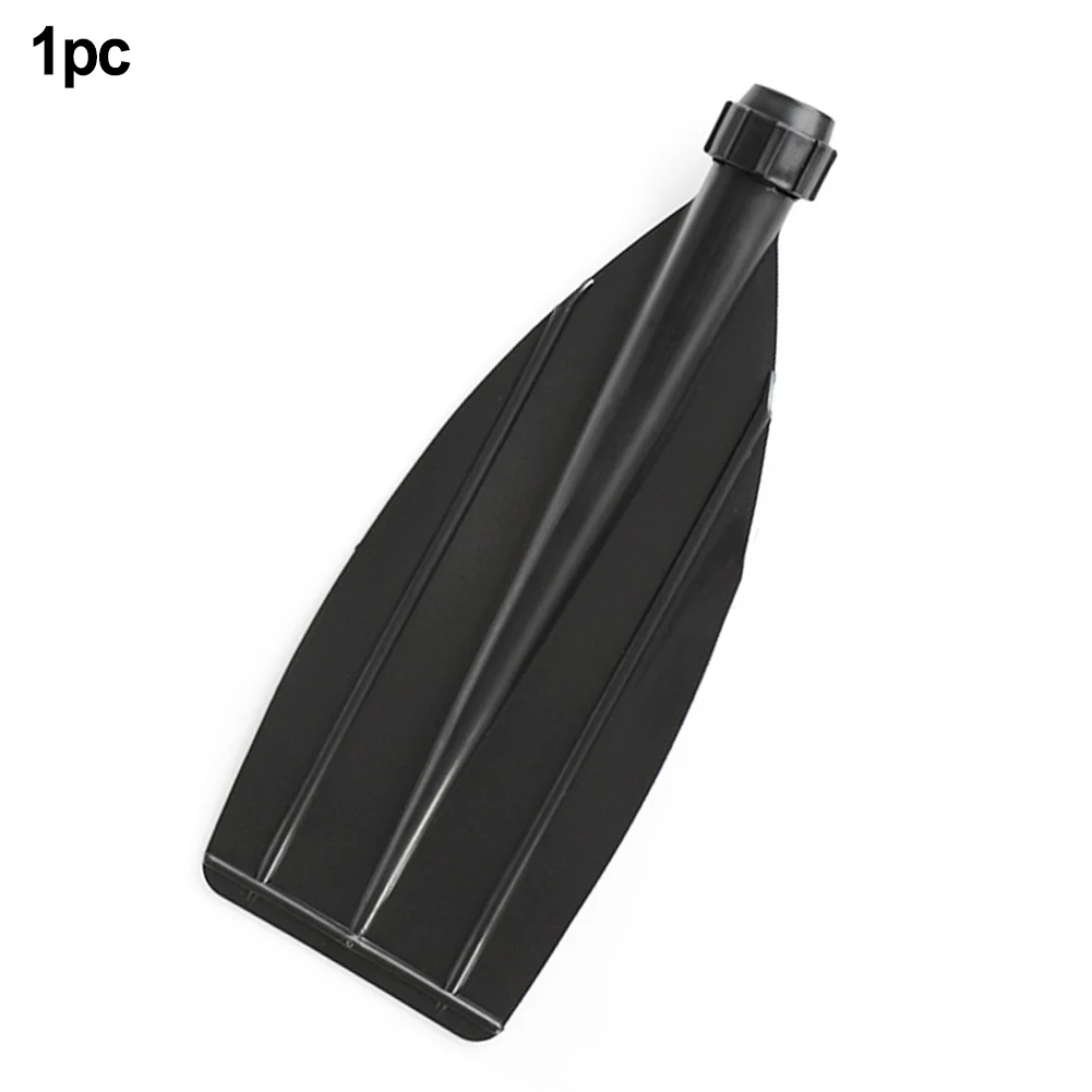 1Pcs Thicken Paddle Blade Leaf Oar For Kayak Canoe Pnflatable Boat Paddle Replacement Accessories Black