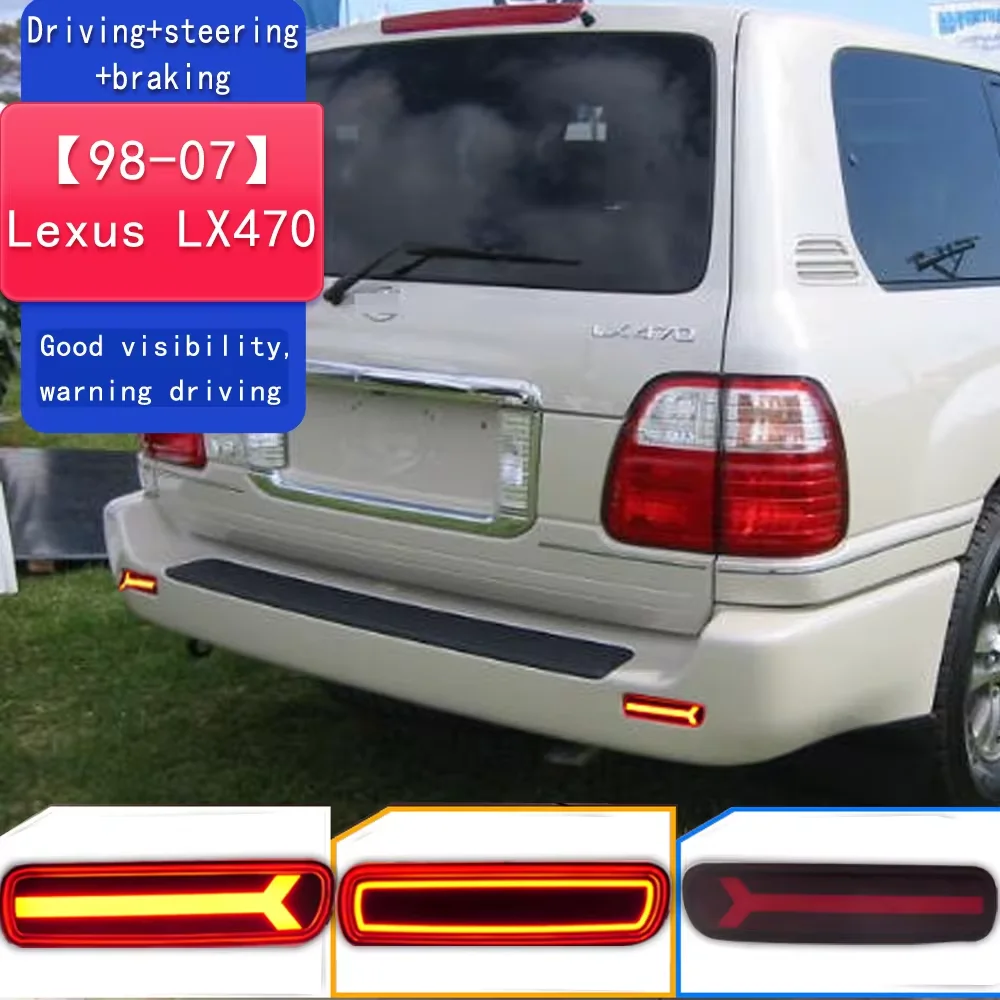 Задний бампер фотоаксессуары для Toyota Land Cruiser Lc100 1998 2007 Lexu s470