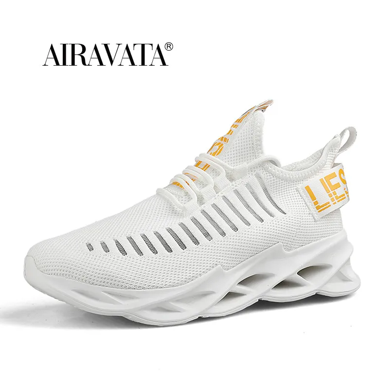 

Men Fashion Running Shoes Outdoor Sport Breathable Basketball Comfortable Shock-absorbing Non-slip Casual Gym Mens Sneakers