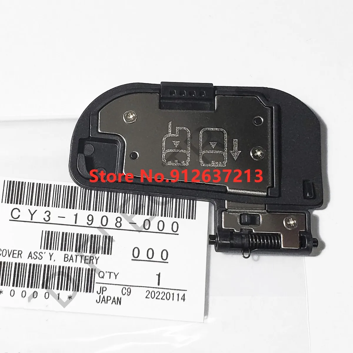 CM1-5008-000 CANON POWERSHOT A1000 IS BATTERY DOOR COVER UNIT LID CHAMBER 