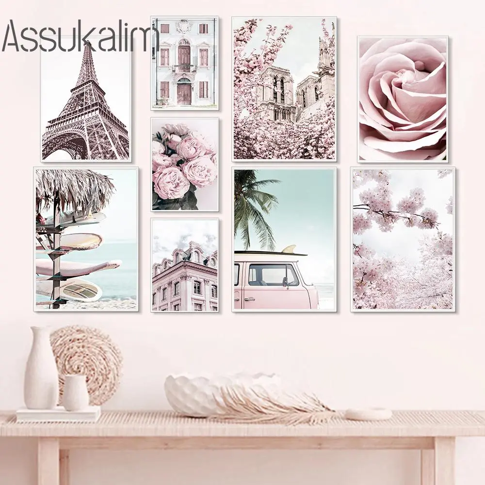 

Quotes Wall Poster Paris Tower Canvas Painting Flowers Print Pictures Vehicle Posters Surfboard Poster Mural Home Decoration