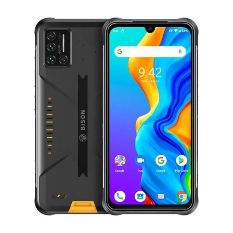 Смартфон UMIDIGI BISON 6 ГБ ОЗУ 128 Гб ПЗУ прочный 48 МП матрица четыре камеры 3 дюймов NFC