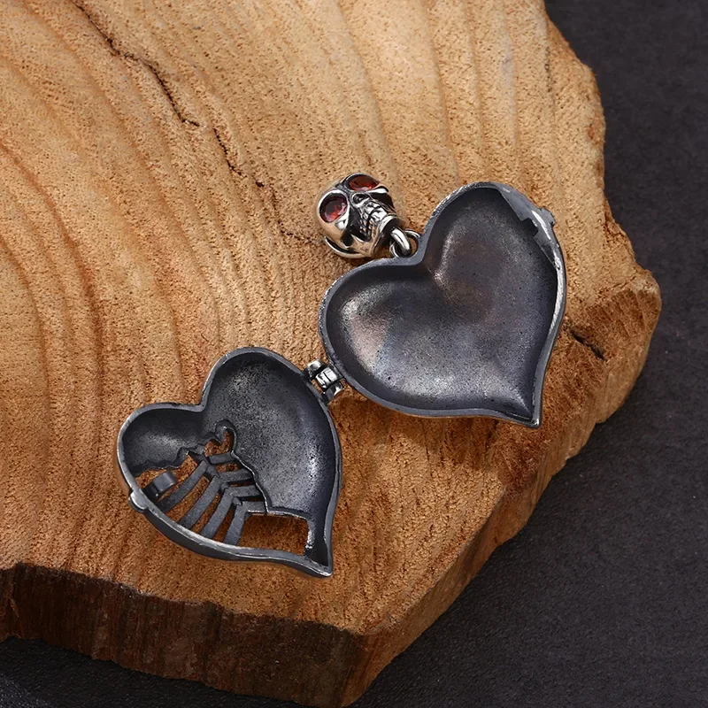 Серебряный винтажный кулон с черепом BESTLYBUY