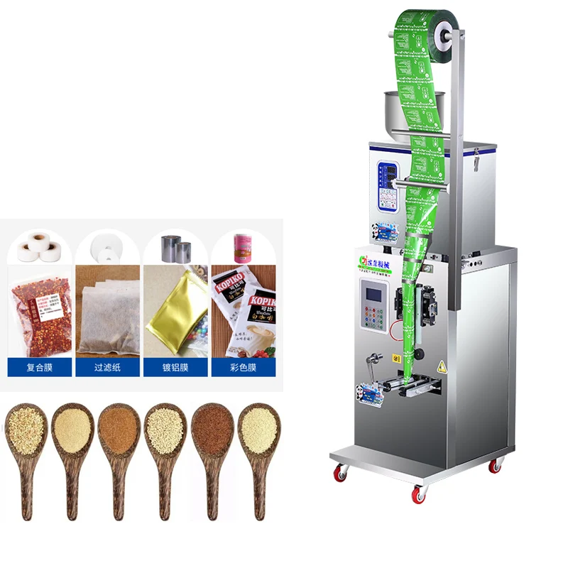 Автоматическая машина для упаковки кофейных зерен порошков гранул семян чайных