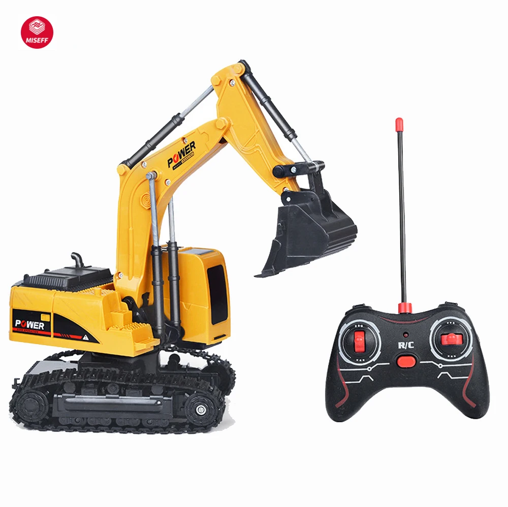 Экскаватор на радиоуправлении 2 4 ГГц 6 каналов 1:24 инженерный автомобиль