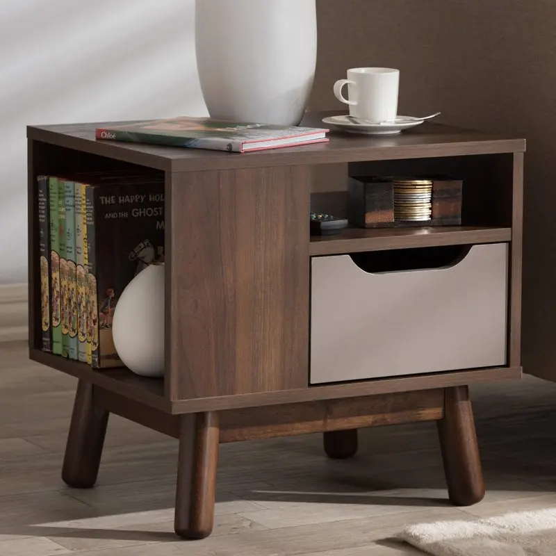 

Britta Mid- 2-Tone Wood Nightstand
