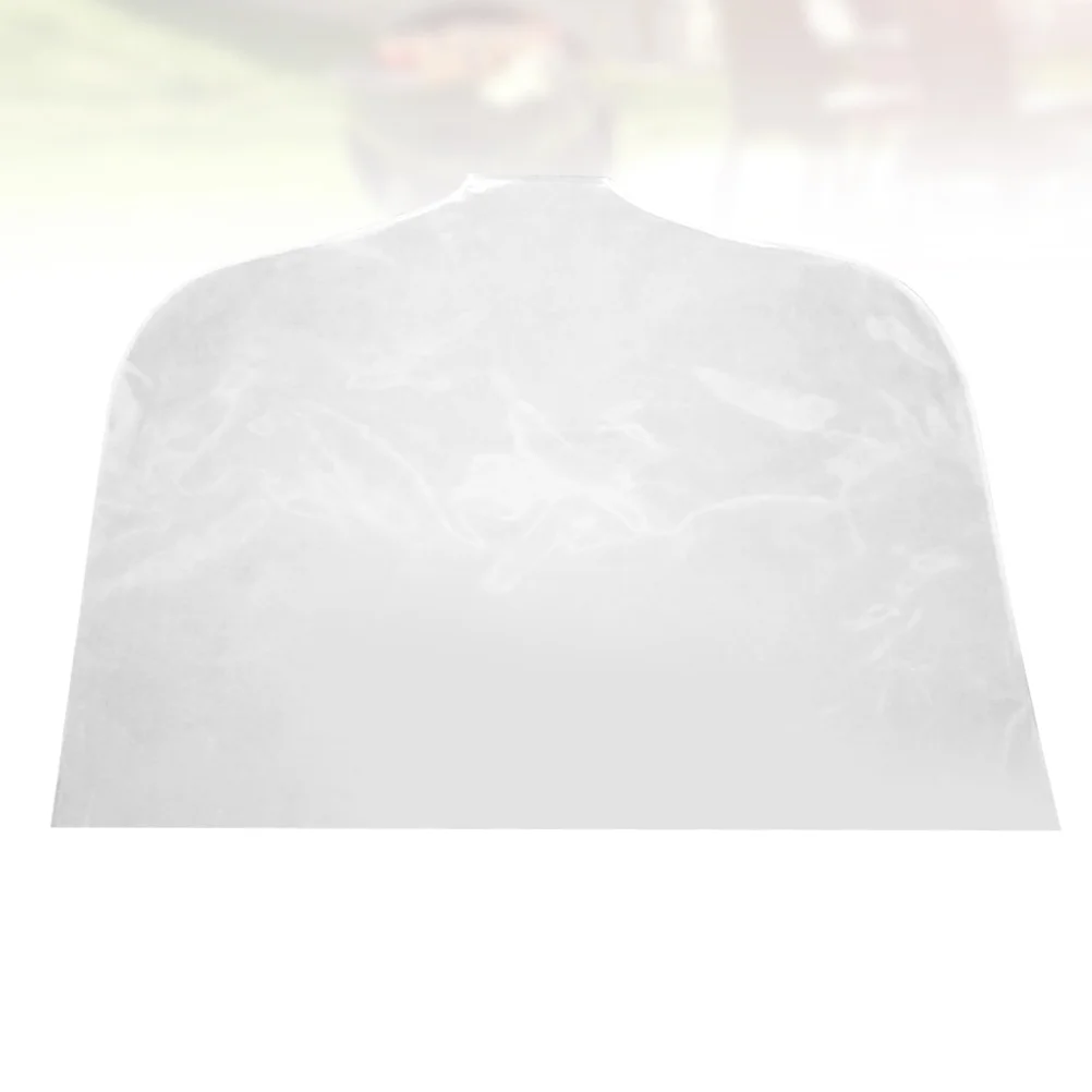 

Transparent Clothes Shoulder Covers Breathable Garment Covers Protectors for Suit Coats Jackets Dress (Clothes Hanger)