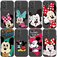 disney mickey mouse cartoon phone case for xiaomi redmi note 9 9i 9at 9t 9a 9c 9s 9t 10 10s pro 5g silicone cover funda carcasa