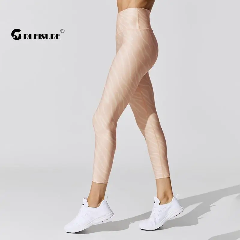 CHRLEISURE сексуальный женский костюм для йоги с v-образным вырезом топ леггинсы