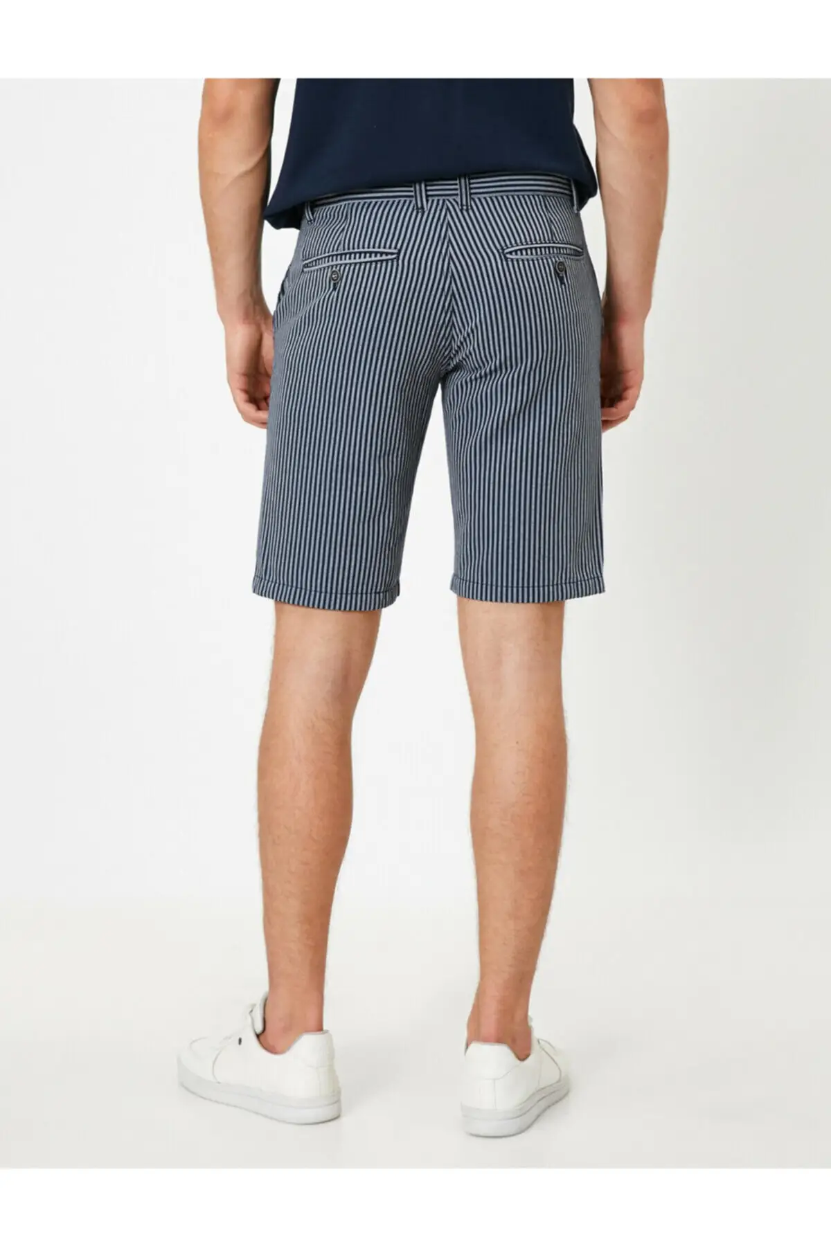 

Men's Shorts Men's Summer Shorts Navy Men's Striped Shorts